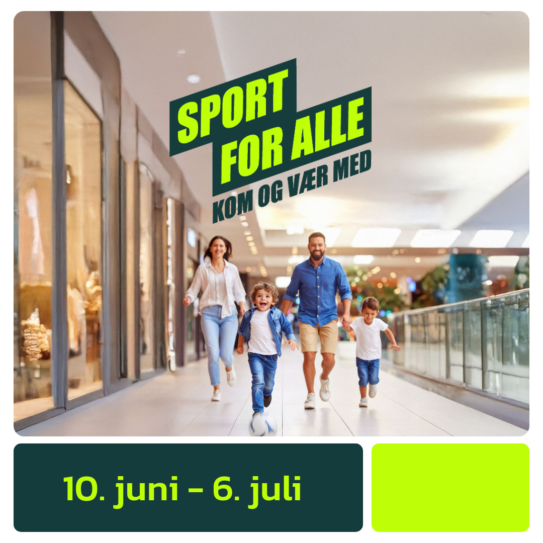 Sport for Alle - Kom og vær med Sport for Alle - Kom og vær med | Randers Storcenter
